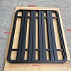 150x125cm Alloy Flat Roof Rack Platform Aluminium with Hardware for Canopy Mounting - Image 2
