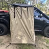 Awning Shower Tent 1x1meter Instant Ensuite 30 Second Toilet Camping Change Room 4WD - Image 11