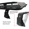 Aluminium Roof Rack Basket Full Length Gutter 2.2m fits Landcruiser 80 Nissan Patrol GU GQ MQ 4WD - Image 6