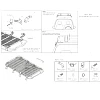 Aluminium Roof Rack Basket Full Length Gutter 2.2m fits Landcruiser 80 Nissan Patrol GU GQ MQ 4WD - Image 8