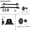 Roof Rack For Hilux Ranger Triton Navara Dmax Aluminium Dual Cab UTE Powder Coated 4WD Luggage Carrier - Image 6