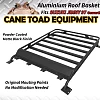 Roof Rack Basket Fits Suzuki Jimny Original mounting Points Aluminium Alloy 97-2018 - Image 1