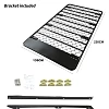 Roof Rack Fits TOYOTA FJ Cruiser Aluminium Alloy Flat Low Profile Platform Hydronalium - Image 1