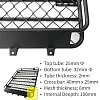 Roof Rack Fits JEEP Grand Cherokee 02/11 On Aluminium Alloy Basket Cage Hydronalium - Image 4