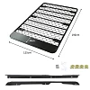 Flat Roof Rack Fits TOYOTA Land Cruiser 100 Aluminium Alloy Powder Coated Low Profile 4wd Luggage Carrier Trade - Image 2
