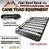 Roof Rack Fits Land Cruiser 100 Aluminium Alloy Powder Coated Tradesman Cargo 4wd Luggage Carrier Trade - Image 1
