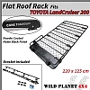 Roof Basket Rack Fits TOYOTA Landcruiser 200 Aluminium Alloy Powder Coated Roof Tent 4X4 4WD Hydronalium - Image 10