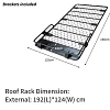 Roof Rack Fits TOYOTA Prado 120 series Aluminium Alloy roof tent platform Hydronalium - Image 10