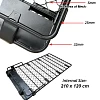 Roof Rack Basket Fits TOYOTA Prado 120 series Aluminium Alloy CARGO 4X4 4WD Cage Hydronalium - Image 4