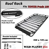 Roof Rack Basket Fits TOYOTA Prado 150 series Aluminium Alloy CARGO Hydronalium Cage - Image 8