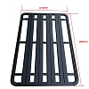 190x125cm Alloy Flat Roof Rack Platform Aluminium with Hardware for Canopy Mounting - Image 2