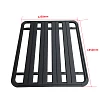 135x125cm Alloy Flat Roof Rack Platform Aluminum - Image 1