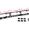 Full Length Roof Rack Backbone Mounting Rails for TOYOTA Landcruiser 100/105 series - Image 3