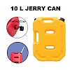 10L Heavy Duty Yellow Jerry Can w/ 2 Mounting Holders & Locks - Image 10