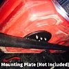 20L Jerry Can with Mounting Holder & Lock Red - Image 5