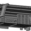 Low Profile Steel Canopy Internal Front Shelving Molle Panel - Image 8