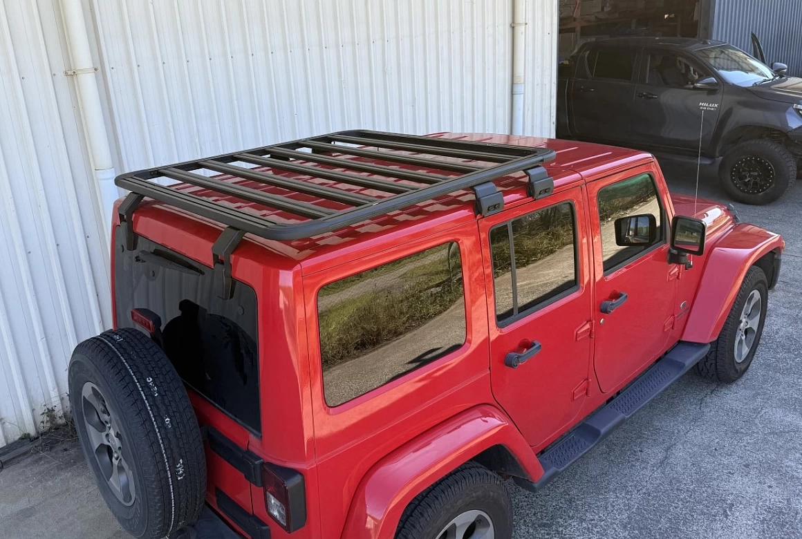 Jeep Wrangle JK Alloy Roof Rack