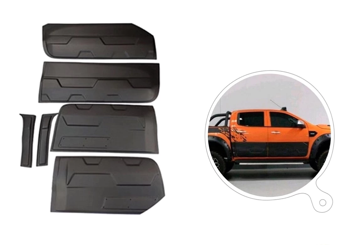 NEW Side Door Body Molding Cladding Trim Fit Ford Ranger PX1 PX2 PX3 2012-2020