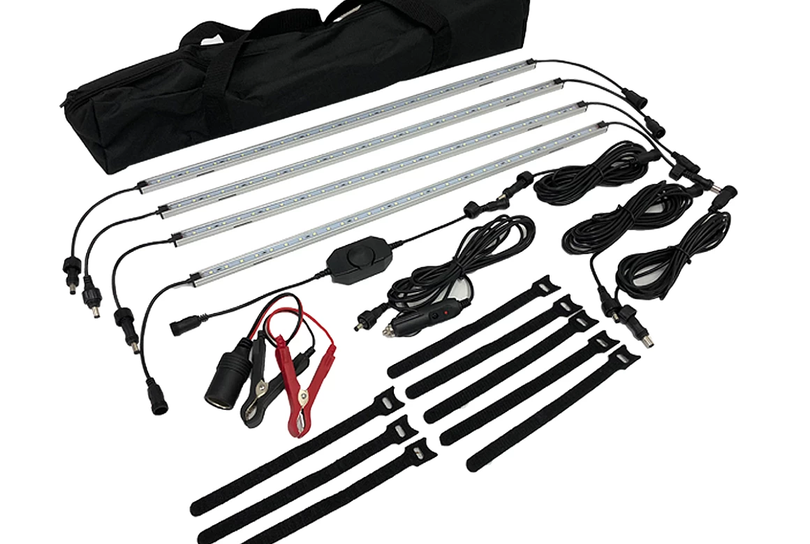 LED Camping Light Kit (4 Light Bars)