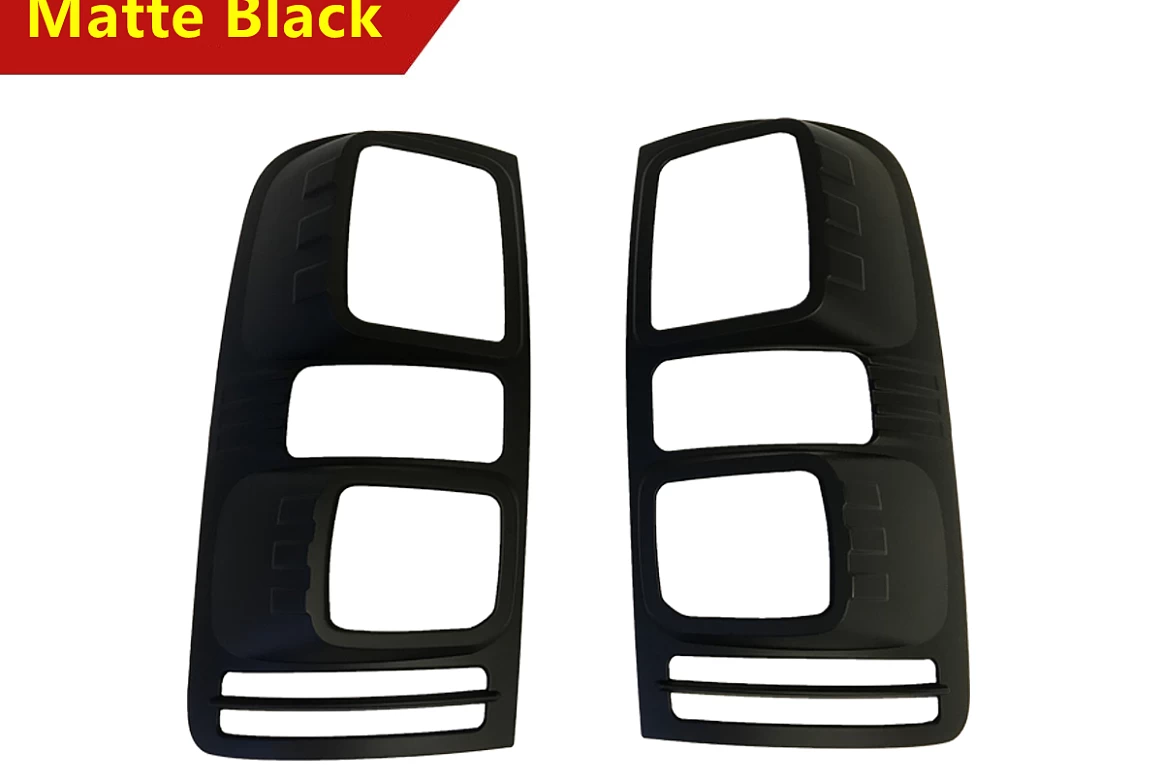 Matte Black Tail Light Cover to suit Holden Colorado RG 2012-Onwards