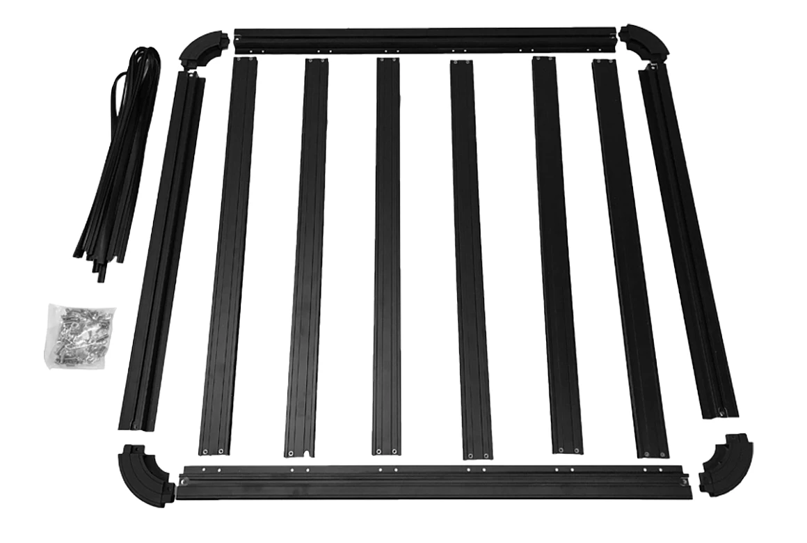 Universal Aluminium Low-Profile Roof Rack 1300MM X 1236MM 