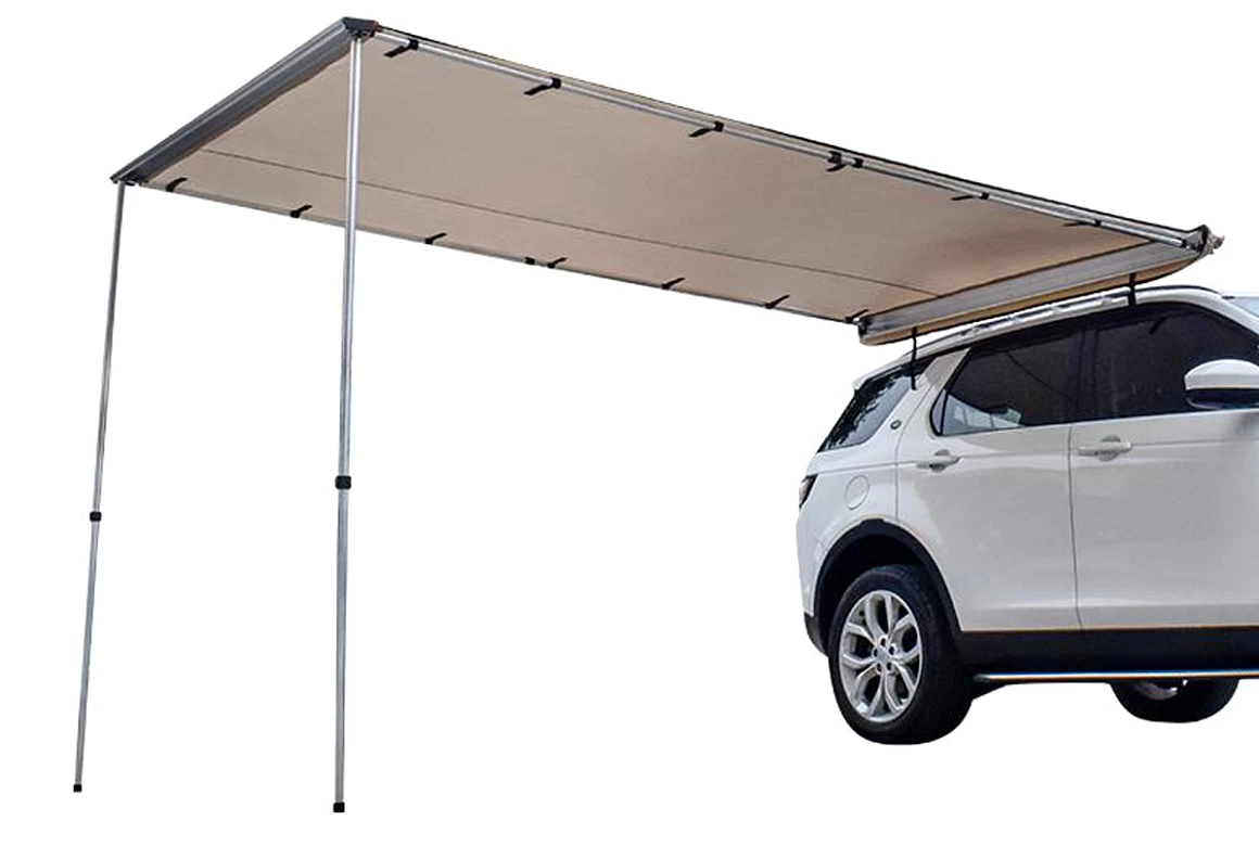 Awning 2.5x3m 280GSM Side Sunshade Camping Car Side Pullout Tent Camper 4X4 4WD