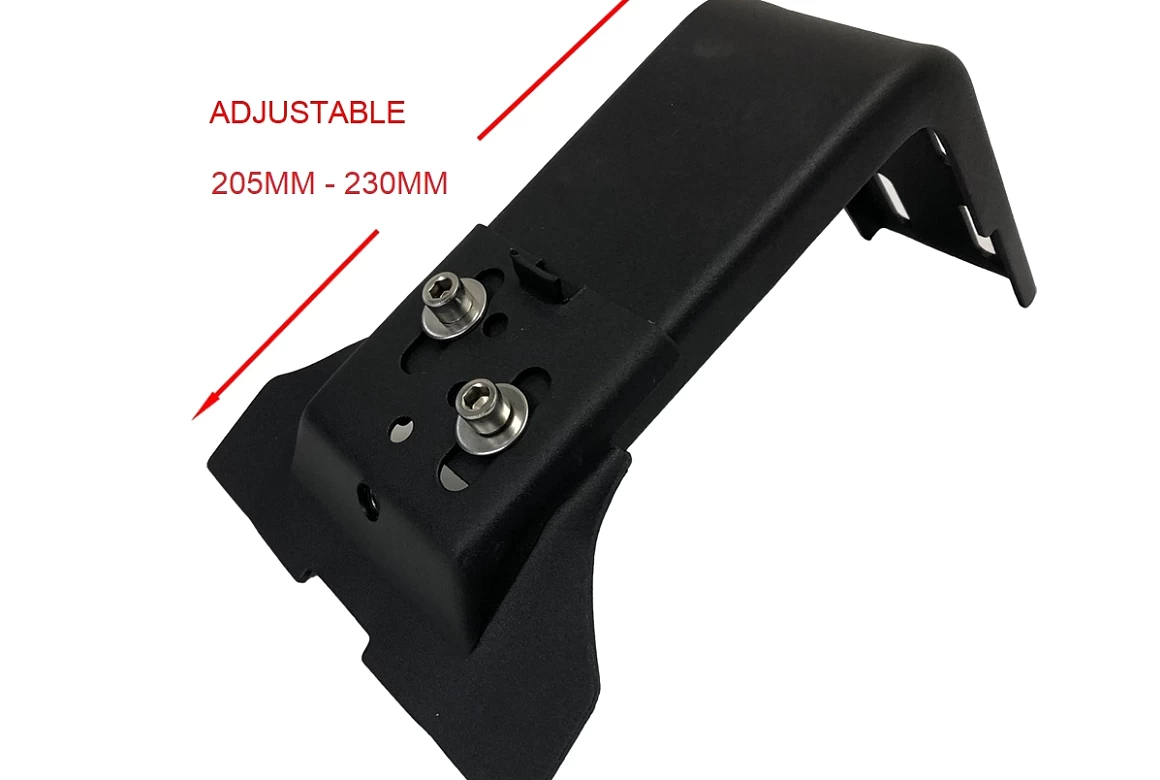 Universal Roof Rack Gutter Mount Bracket 20-23cm 4 Pair High Roof 4WD 4X4 Troopy Pajero LC70