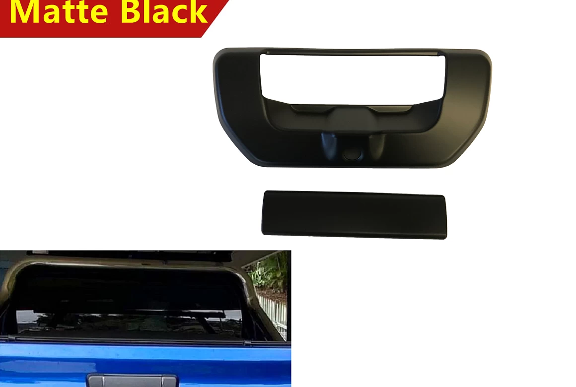 Tail Gate Handle Cover fits GWM Cannon Ute 2020- Onwards Matte Black 