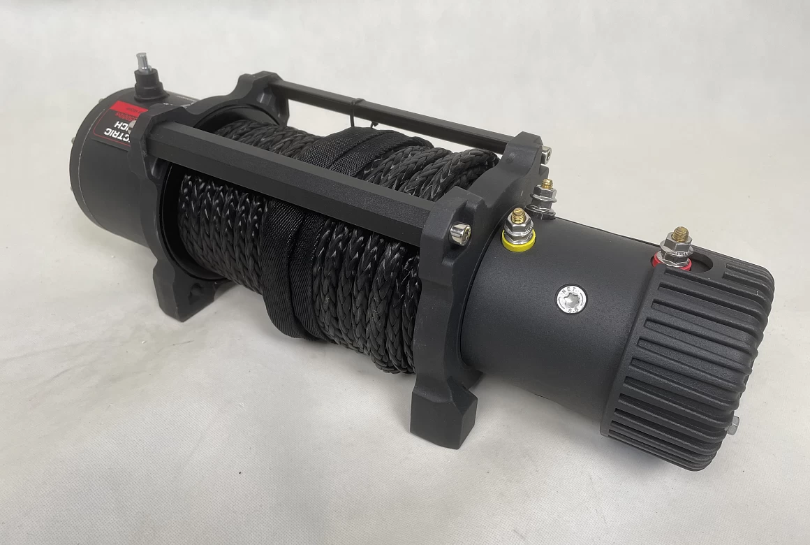 MANX4 Electric Winch 13500LBS 7hp 12v Motor Wireless Controller 4X4 Syntheic Rope 26m Recovery