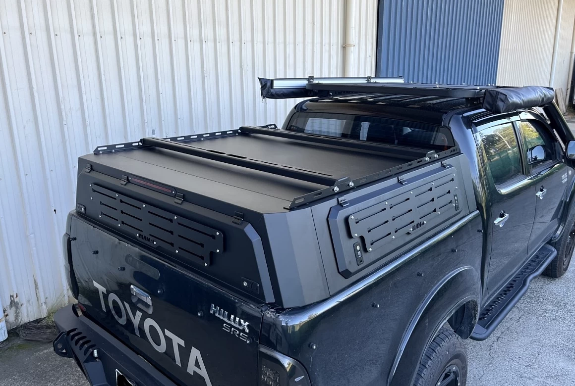 Low Profile Steel Canopy for Toyota Hilux SR5