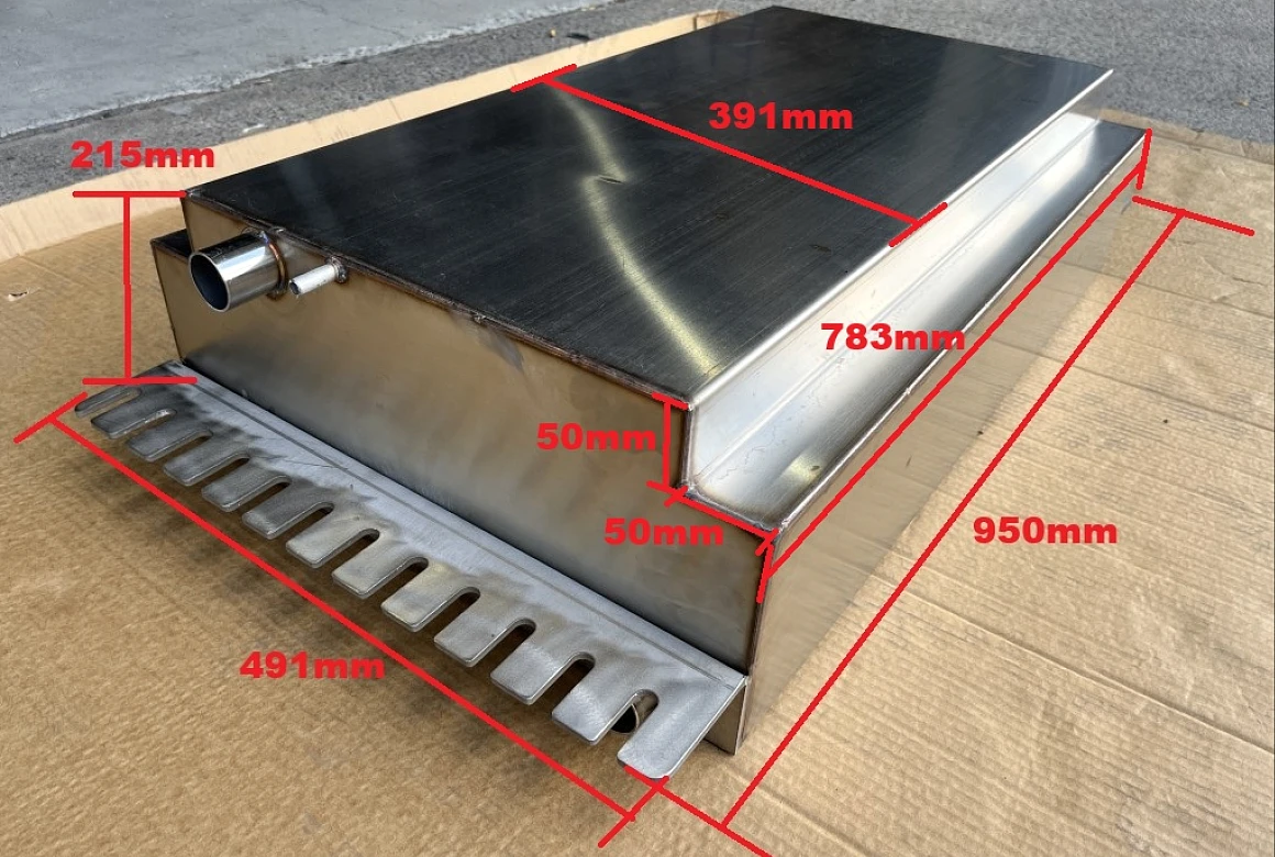 Pioneer Tray Underbody Tank 60L for Diesel Petrol Water Under Tray ...