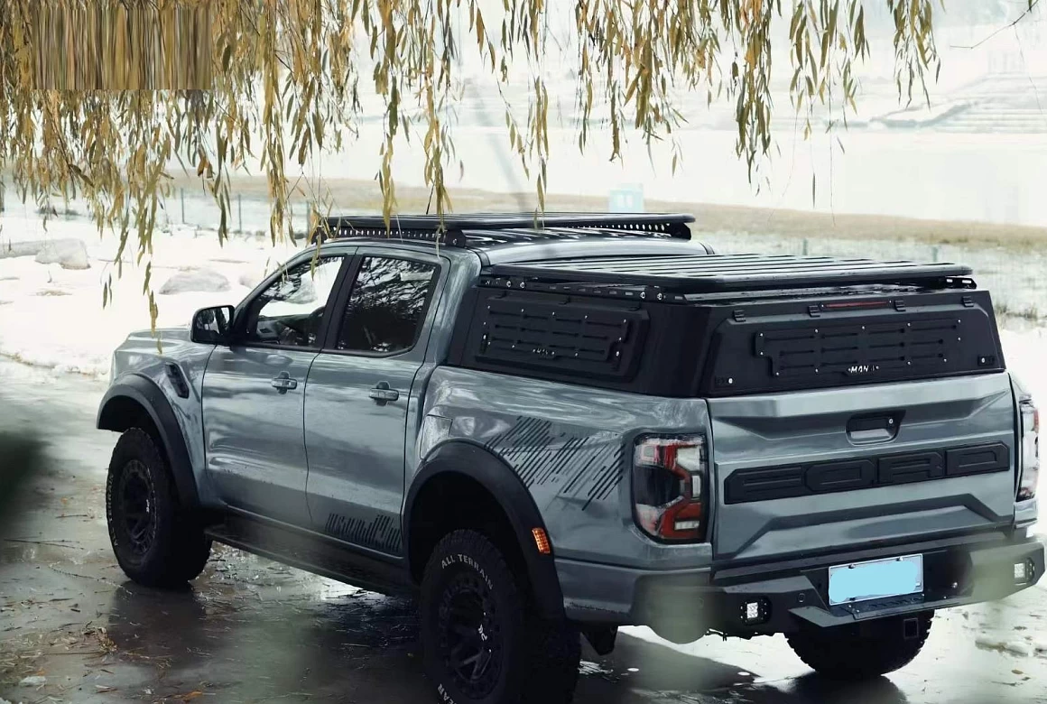 Low Profile Steel Canopy for Next Gen Ford Ranger & Raptor & Volkswagen Amarok