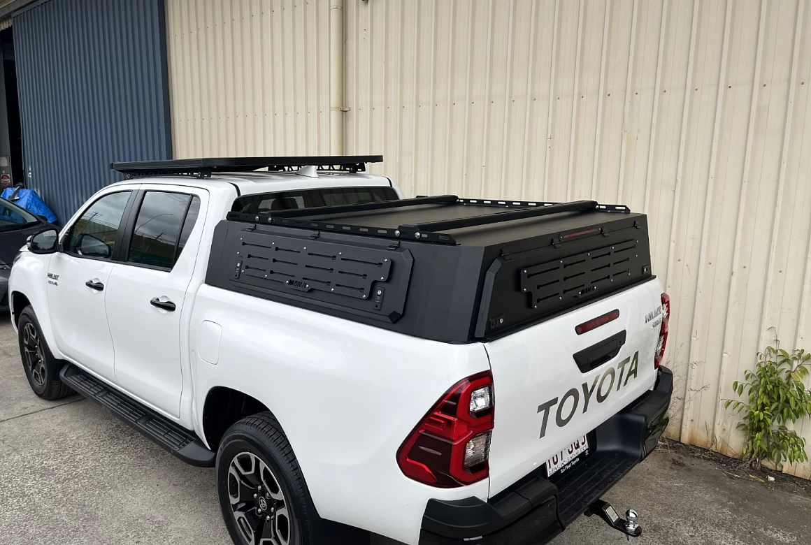 Low Profile Steel Canopy for Toyota Hilux N80 SR5 2015 - 2024