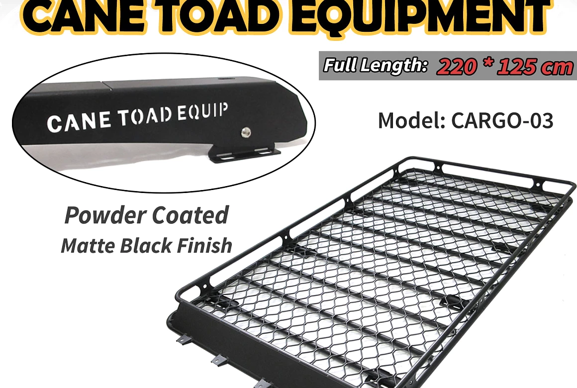 Roof Rack Basket Fits TOYOTA Prado 120 series Aluminium Alloy CARGO 4X4 4WD Cage Hydronalium