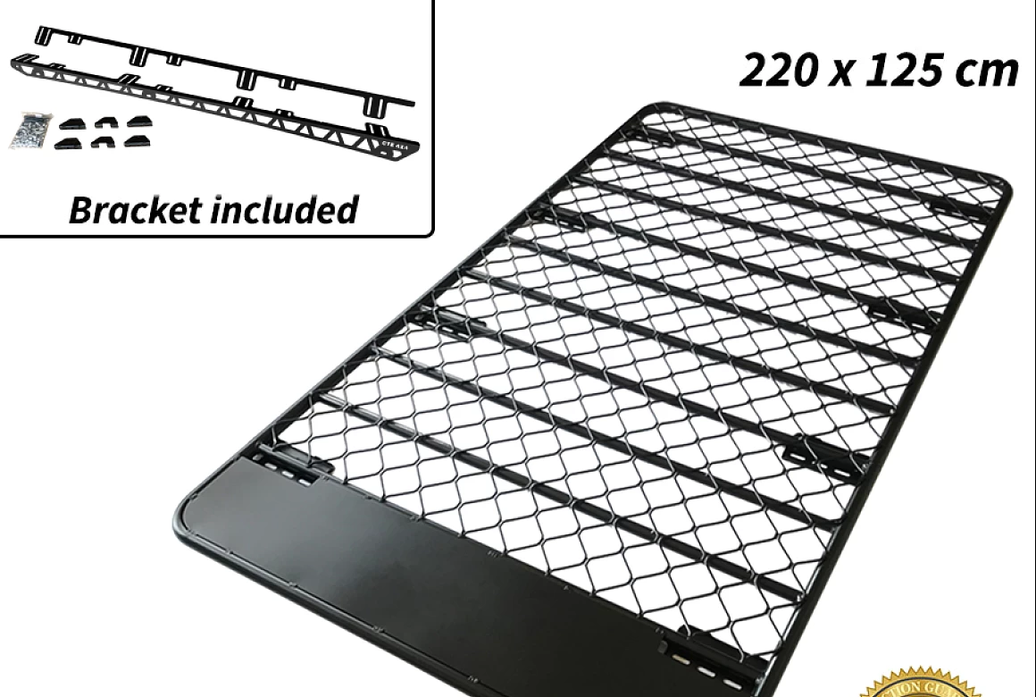 Roof Rack Fits Nissan Patrol Y62 Aluminium Alloy Flat Low Profile Platform Hydronalium