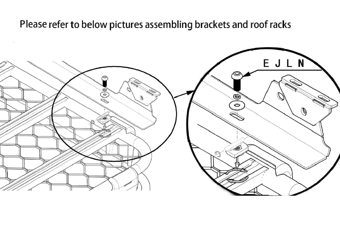 Roof Rack Basket for Toyota Land Cruiser 200 Series