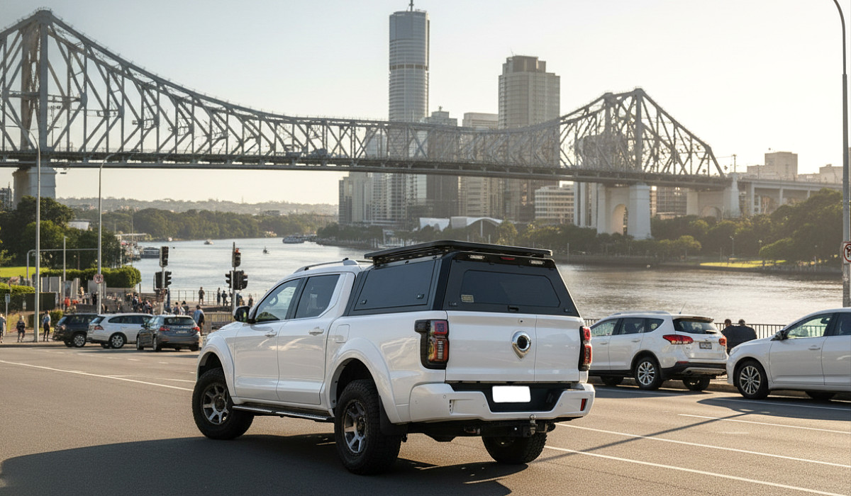 GWM Cannon · 2025+ with Steel canopy with roof rack