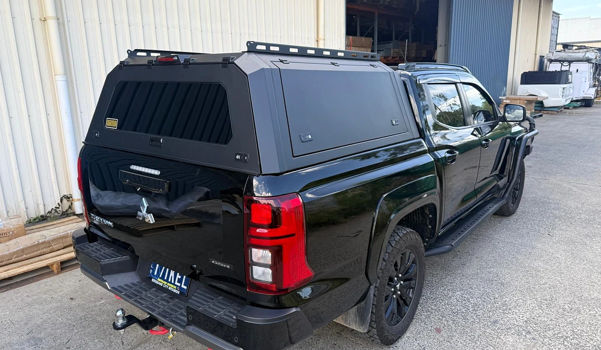 Mitsubishi Triton · 2024+ with Powder coated aluminium canopy