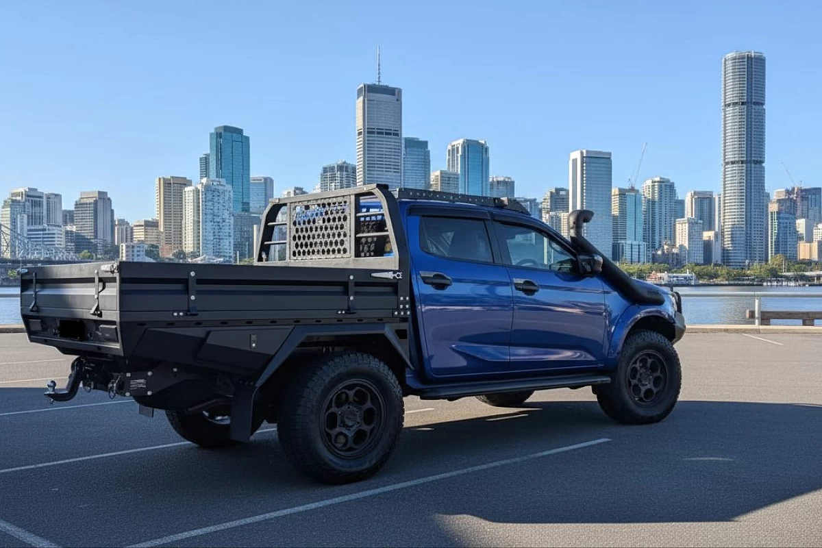 Heavy-Duty Steel Ute Trays