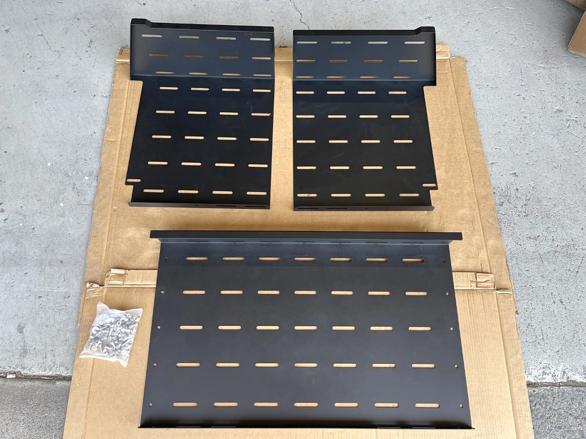 Low Profile Steel Canopy Internal Front Shelving Molle Panel