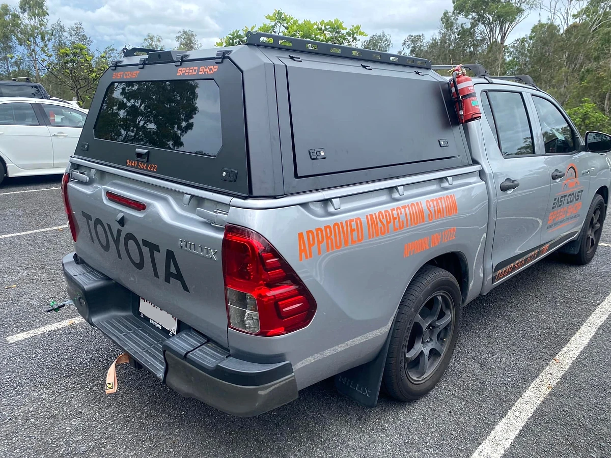Steel Canopy for Toyota Hilux SR 2018 Onwards Post facelift J deck dual cab tub only