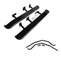 Heavy Duty Steel Side Steps / Rock Sliders with Brush Bars for Toyota Prado 150 Series