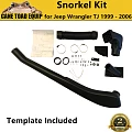 Snorkel Kit for Jeep Wrangler TJ AIR INTAKE Template Included 4L petrol