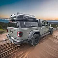 Low Profile Aluminium Canopy for Jeep Gladiator JT