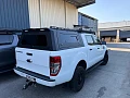 Steel canopy with pet window doors
