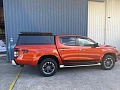 Aluminium canopy with roof rack