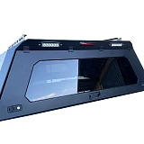 Steel Canopy for Nissan Navara D40 + Pet Window Doors 
