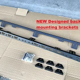 Roof Rack Backbone Mounting Rails Fits TOYOTA Prado 150 series Steel Powder Coated Low Profile 
