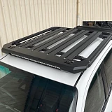 Aluminium Roof Platform + Light Bar for Toyota Hilux