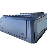Gen 2 Steel Canopy for Mitsubishi Triton MR MQ + with Pet Window Doors 